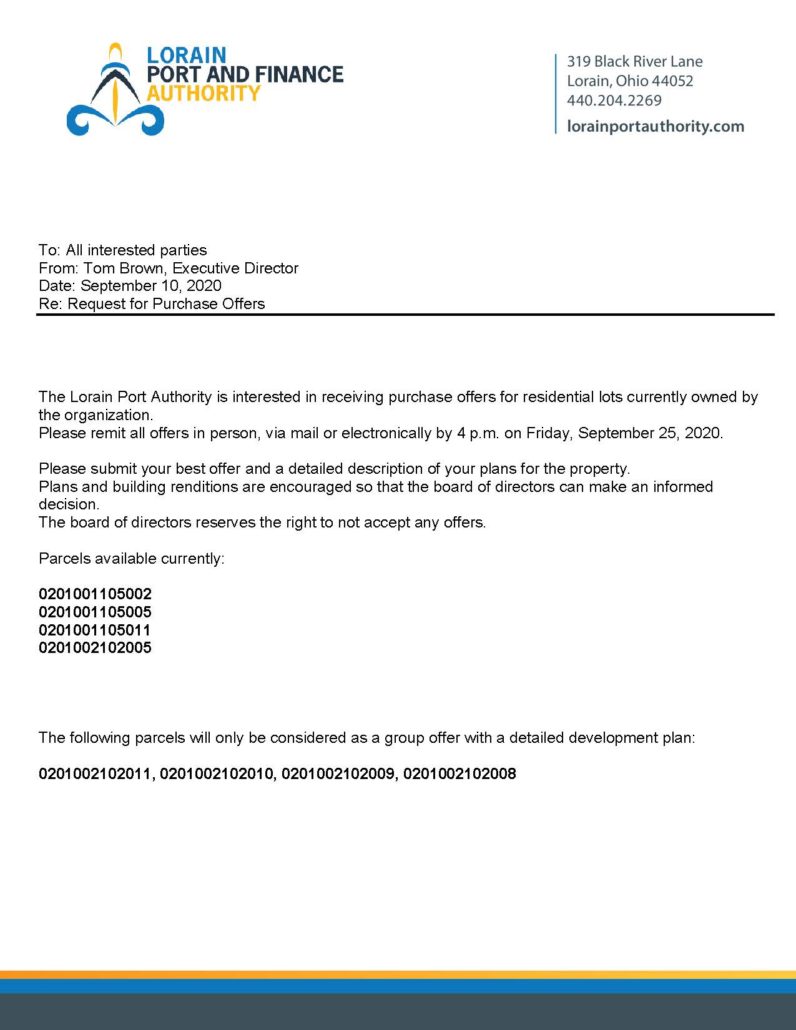 Vacant Land Notice